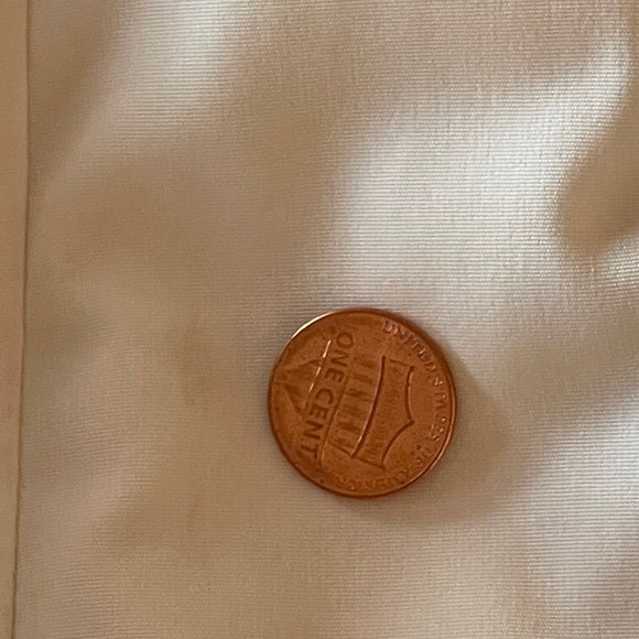 COLDWATER CREEK Vest. Off-white. Large. - Picture 6 of 7